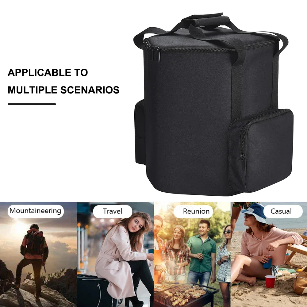 Custodia da viaggio a prova di arco di grande capacità custodia da viaggio con tasche borsa a tracolla prevenzione autunnale per microfono Audio