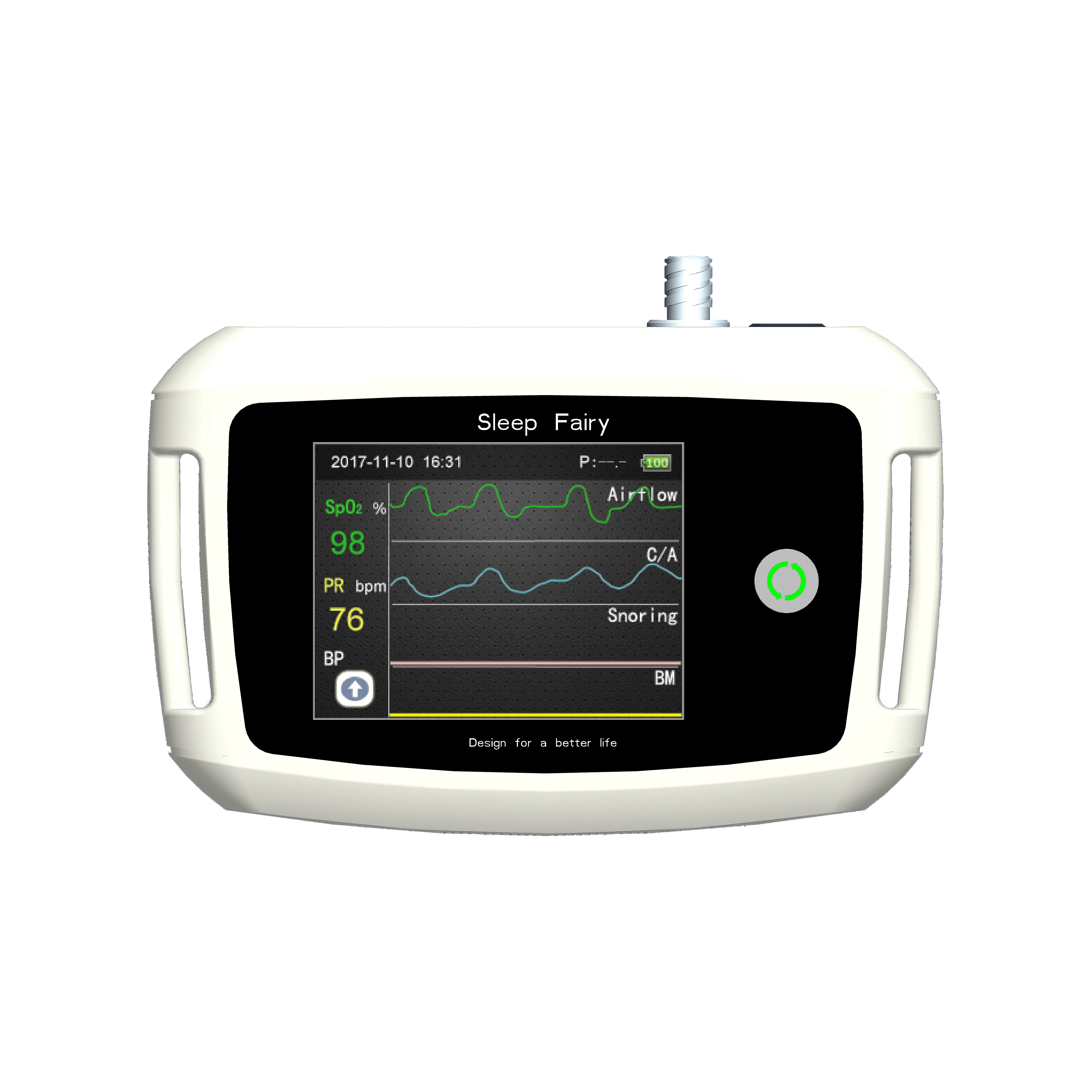 

polysomnography of sleep for hospital and home use A9