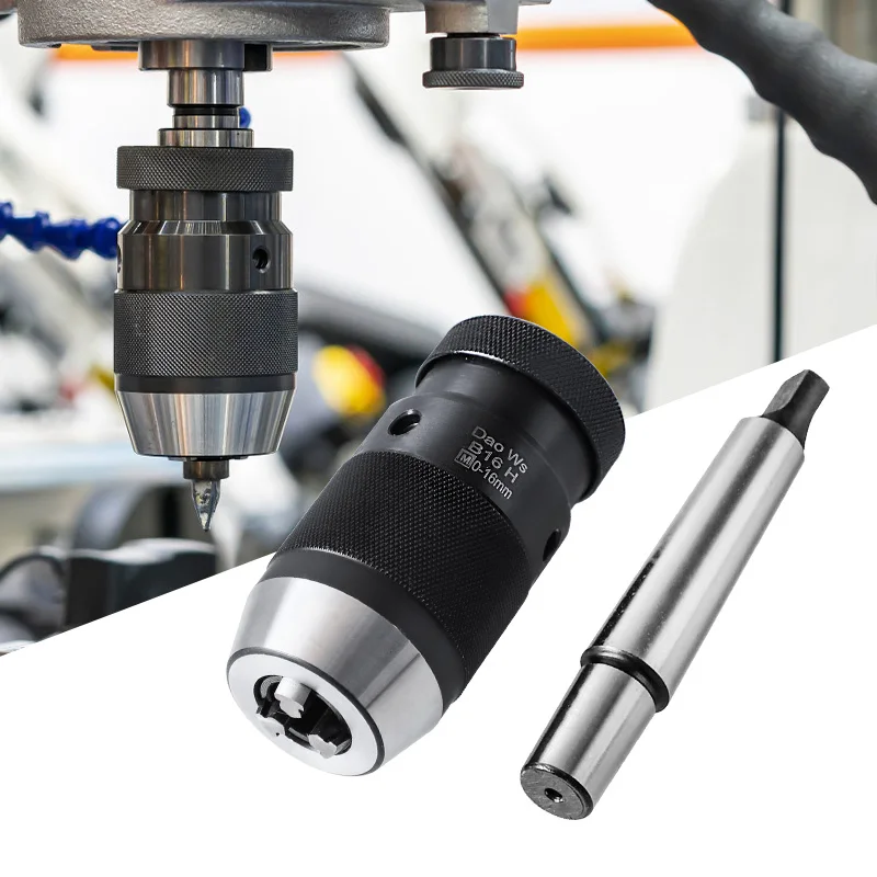 

Саморегулируемый Зажимной патрон, диапазон 1-16 мм тяжелый БЕСКЛЮЧЕВОЙ токарный сверлильный патрон для фрезерных сверлильных станков