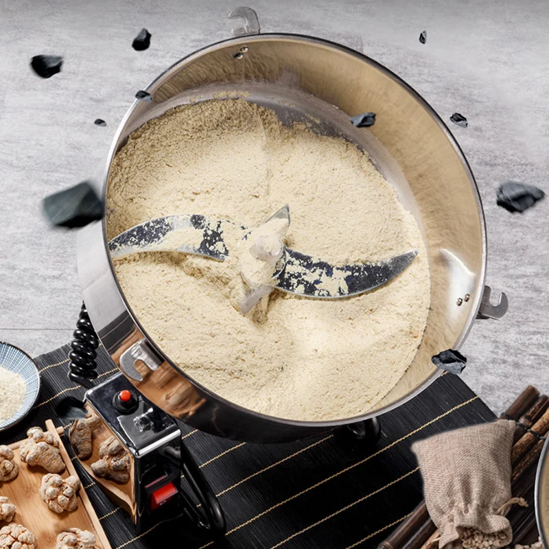 4500 г мельница для порошка, мельница для специй, дробилка для зерна, большой коммерческий двигатель из нержавеющей стали большой емкости из чистой меди