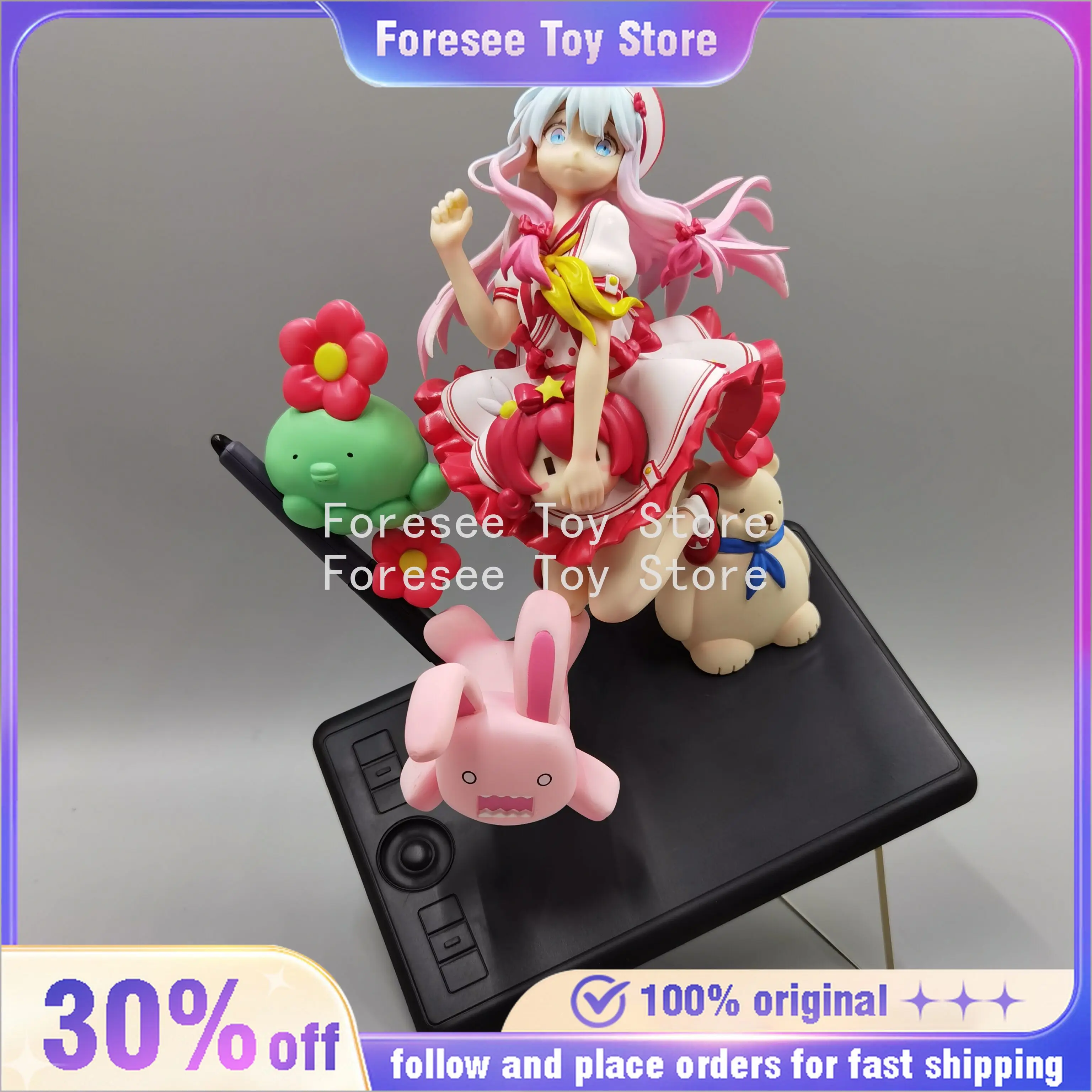 

25 см фигурка Изуми Сагири Эрмега Сенсей аниме фигурка красивая девушка игровые периферийные устройства украшение для рабочего стола лучшие подарки для детей