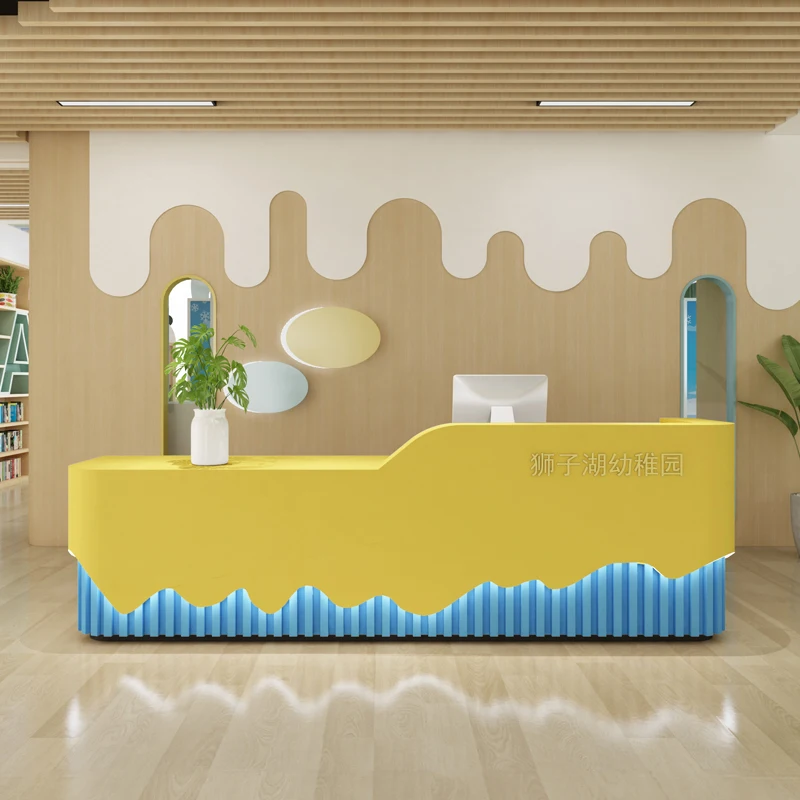 

Stands Elegant Reception Desks Welcome Modern Checkout Design Reception Desks Service Counter Mostrador De Tienda Furniture