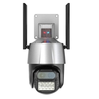 Top Deals 8MP 4K Dual Lens Wifi Camera 8X Zoom Security IP Camera Auto Tracking Audio Video Surveillance Camera