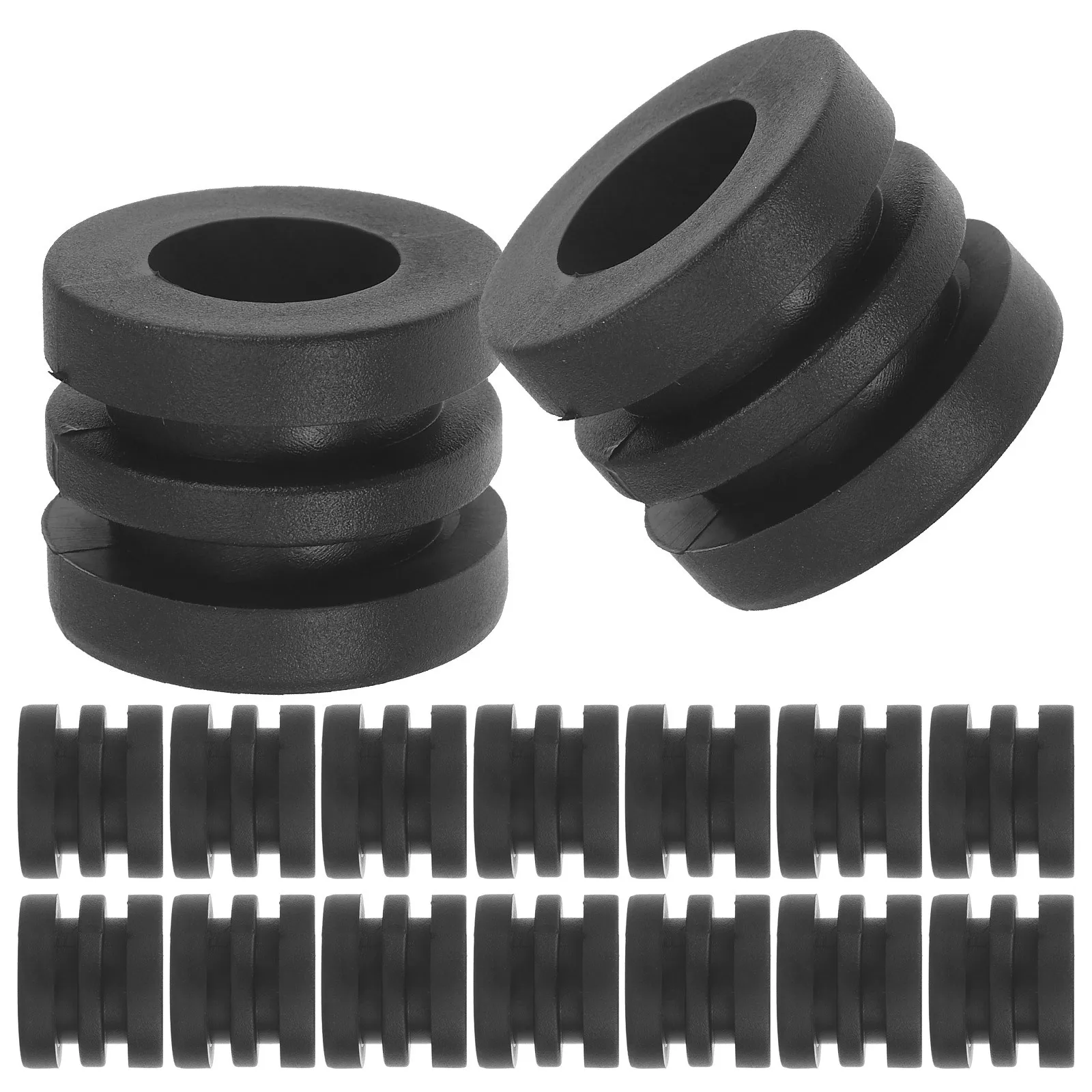 16 Stück robuste Tischfußball-Stoßstangen, einfach zu ersetzende Dichtungen, praktisches Zubehör für den langen Gebrauch, universelle Passform