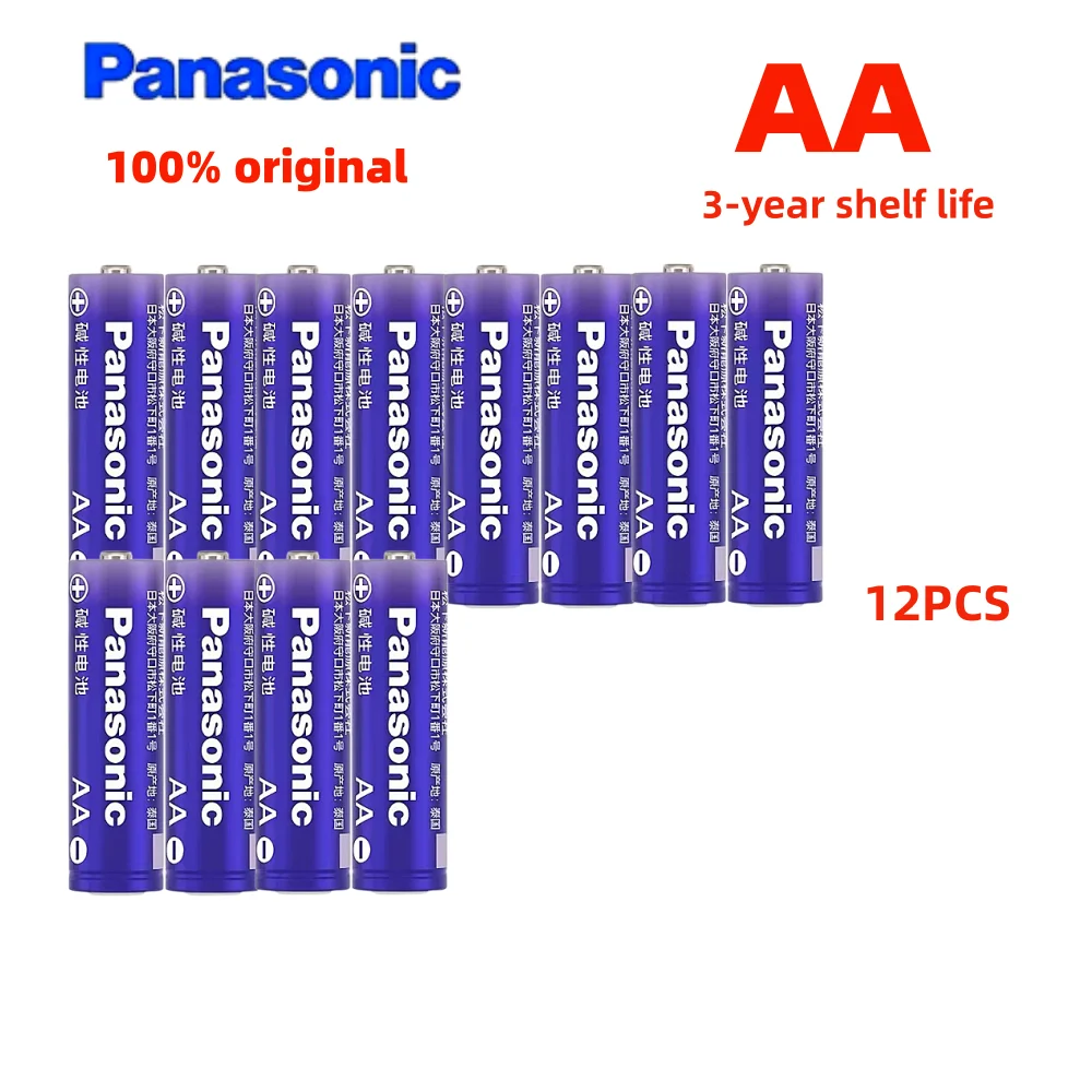 Panasonic 4-40PCSPCS AA AAA 1.5V Alkaline Droge Batterijen, Geschikt voor Digitale Camera's, Zaklampen, CD-spelers, Draadloze Muisjes, enz.