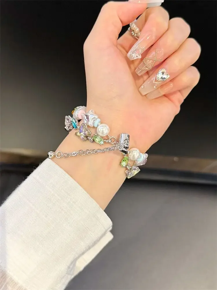 Baroque Pearl Diamond Katie Hollow Strap Suitable for Huawei GT5/GT5 Pro/GT4/GT2/3/4 22mm/20mm/18mm Strap