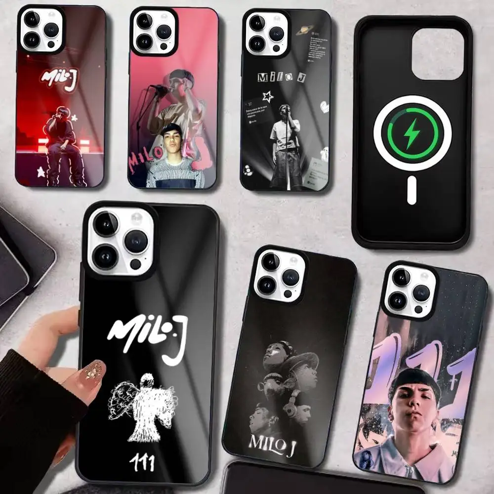 

Singer M-Milo J Phone Case For iPhone17,16,15,14,13,12,11 Plus,Pro Max, New Magnetic Wireless Charging