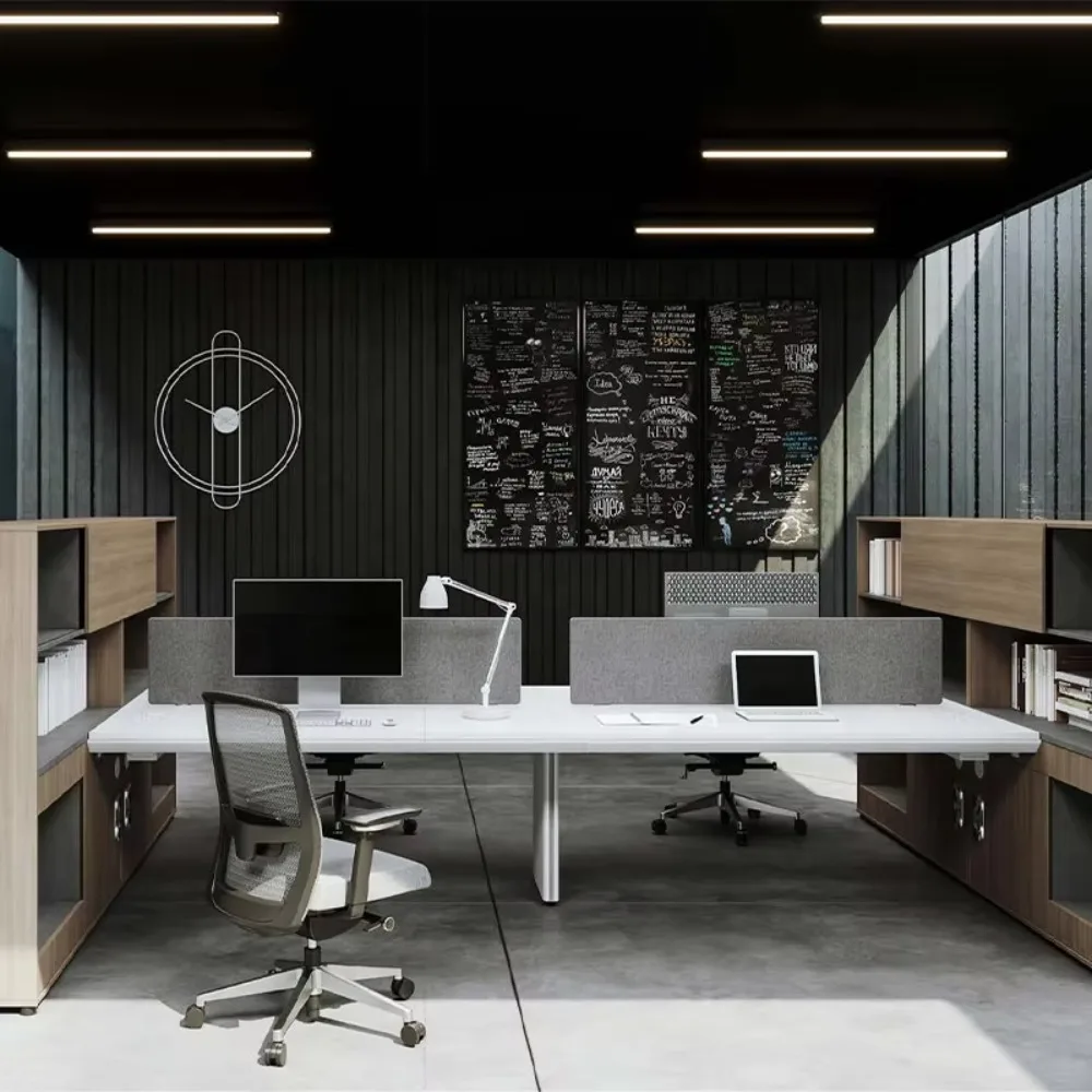 Modern Luxury Conference Table And Chairs Conference Desk Meeting Room Table Custom Size Wood Office Furniture Meeting Tables