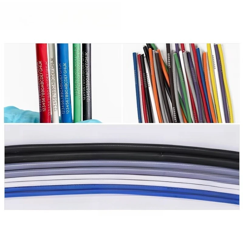 EW-3035+L  Marking Machines Wire Cutting and Stripping Equipment with UV  Markers Printers for Cable Manufacturing