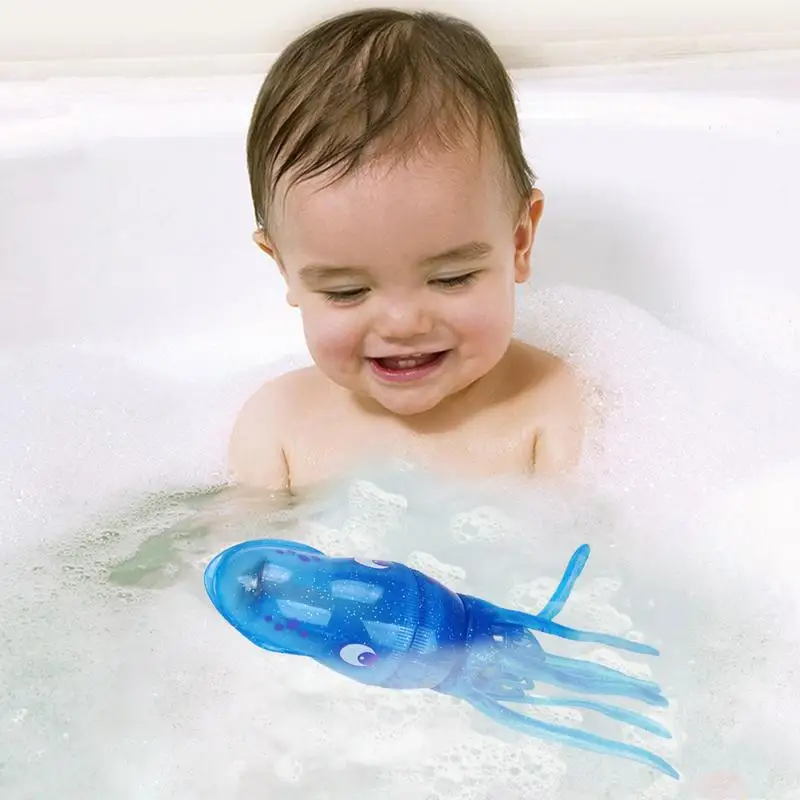 Moving Bath Toys Simulated Ocean Animal Tub Toy Pool Game For Kids Ages 4-6 Underwater Toys Swimming Training Accessories