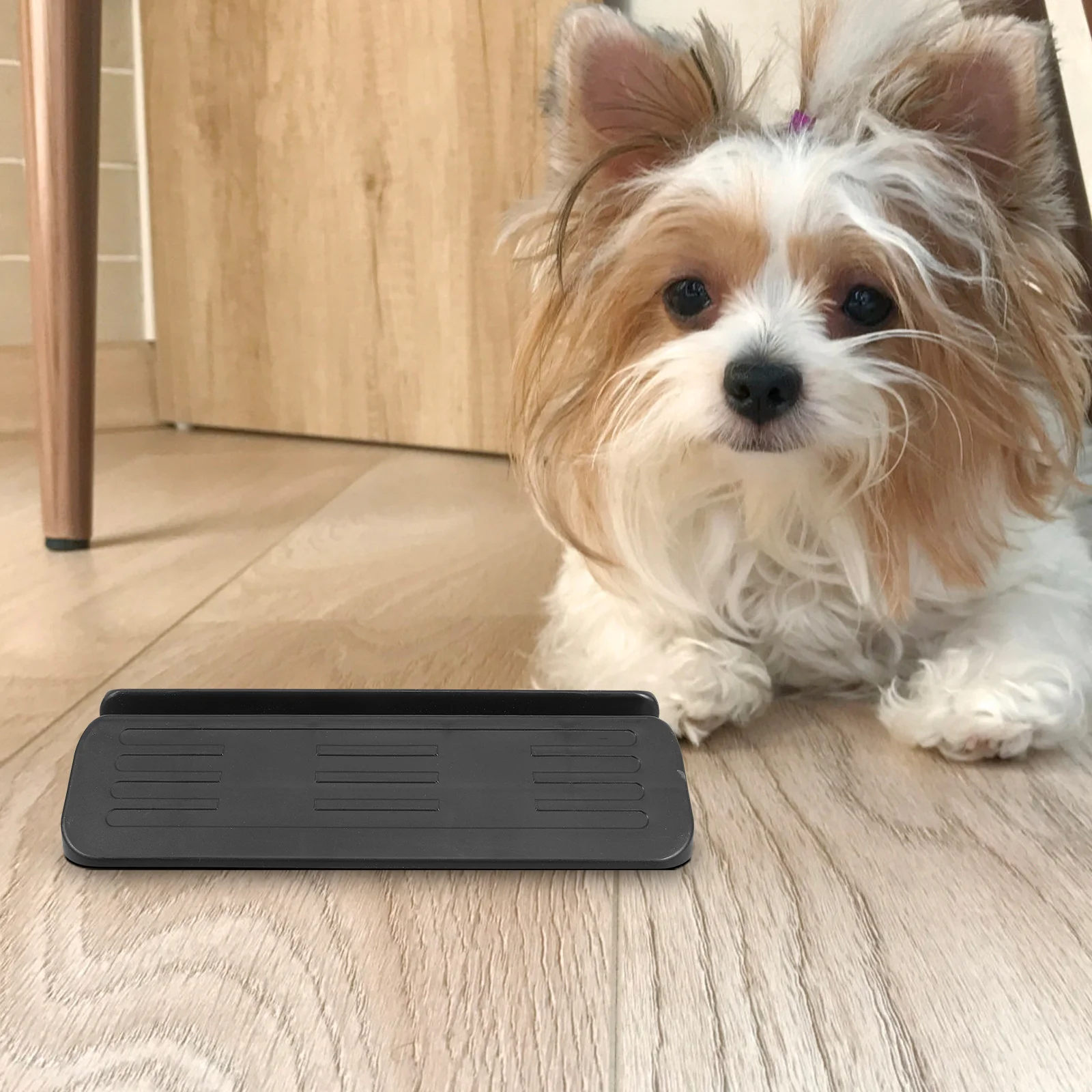 

Baby Gate Foot Pedal Accessories Black Support Feet Sturdy Safety Gate Reinforcement for Stairs Doorways Ramp