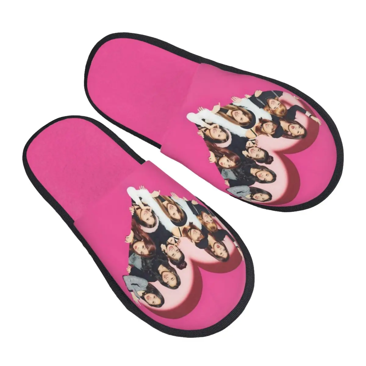 

Custom Beauty Kpop Twices Guest Slippers for Bathroom Women Lovely House Slipper