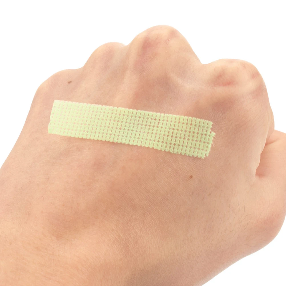 

10 Rolls Eyelash Tape Glue Extension Grid Mini for Extensions Non-woven Fabric Supplies Tech