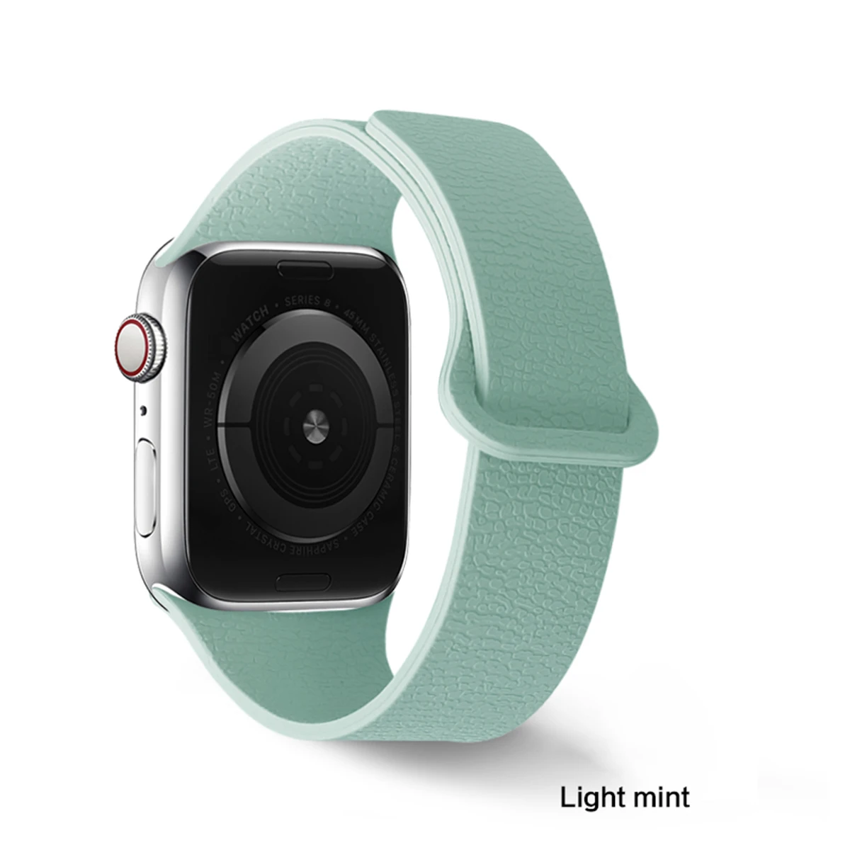 ل Iwatch الترا 3 2 1 49 مللي متر 9 8 7 6 54 3 2 1 سيليكون الفرقة ل أبل سلسلة ساعات 11 10 42 مللي متر 46 45 41 44 40 38 مللي متر حزام مغناطيسي