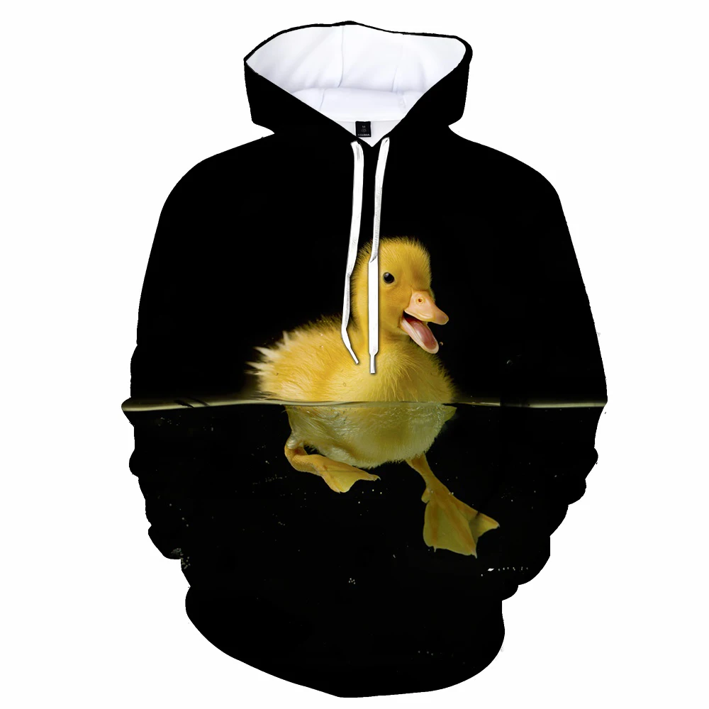 

Fashion Men's 3D Hoodie Printed Duck Hunting Hoodie Men's and Women's Casual Long Sleeve Hoodie Hoodie Top