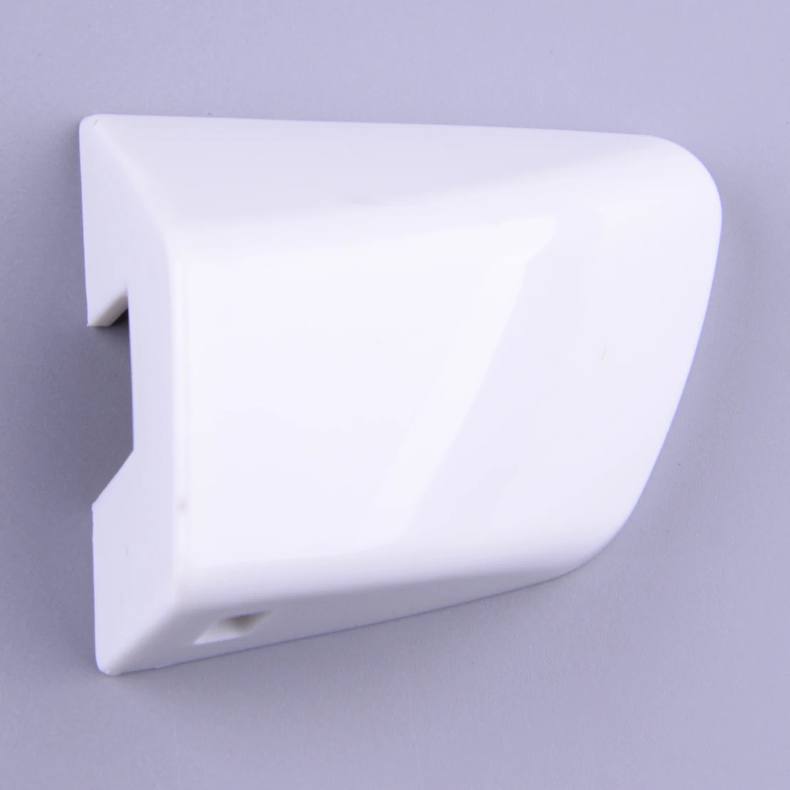 

White Plastic Car Front Left Exterior Door Handle Bezel Lock Cylinder Cover Cap 95853187900 Fit for Porsche Cayenne 2011-2017