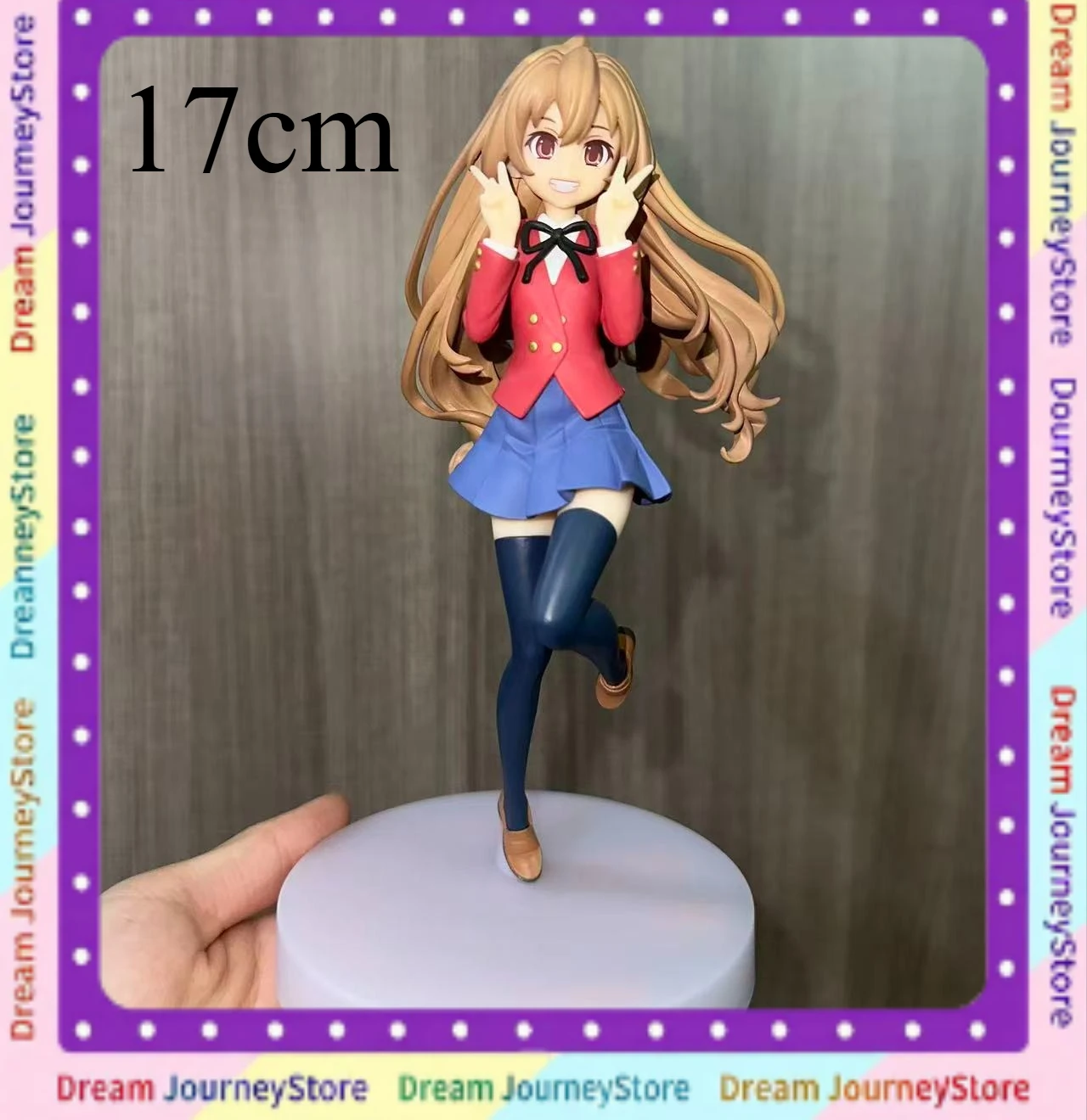 

В наличии: Оригинальная фигурка GSC TIGER × DRAGON Айсака Тайга, 17 см, аниме-модель из ПВХ, коллекционная, подарочная.