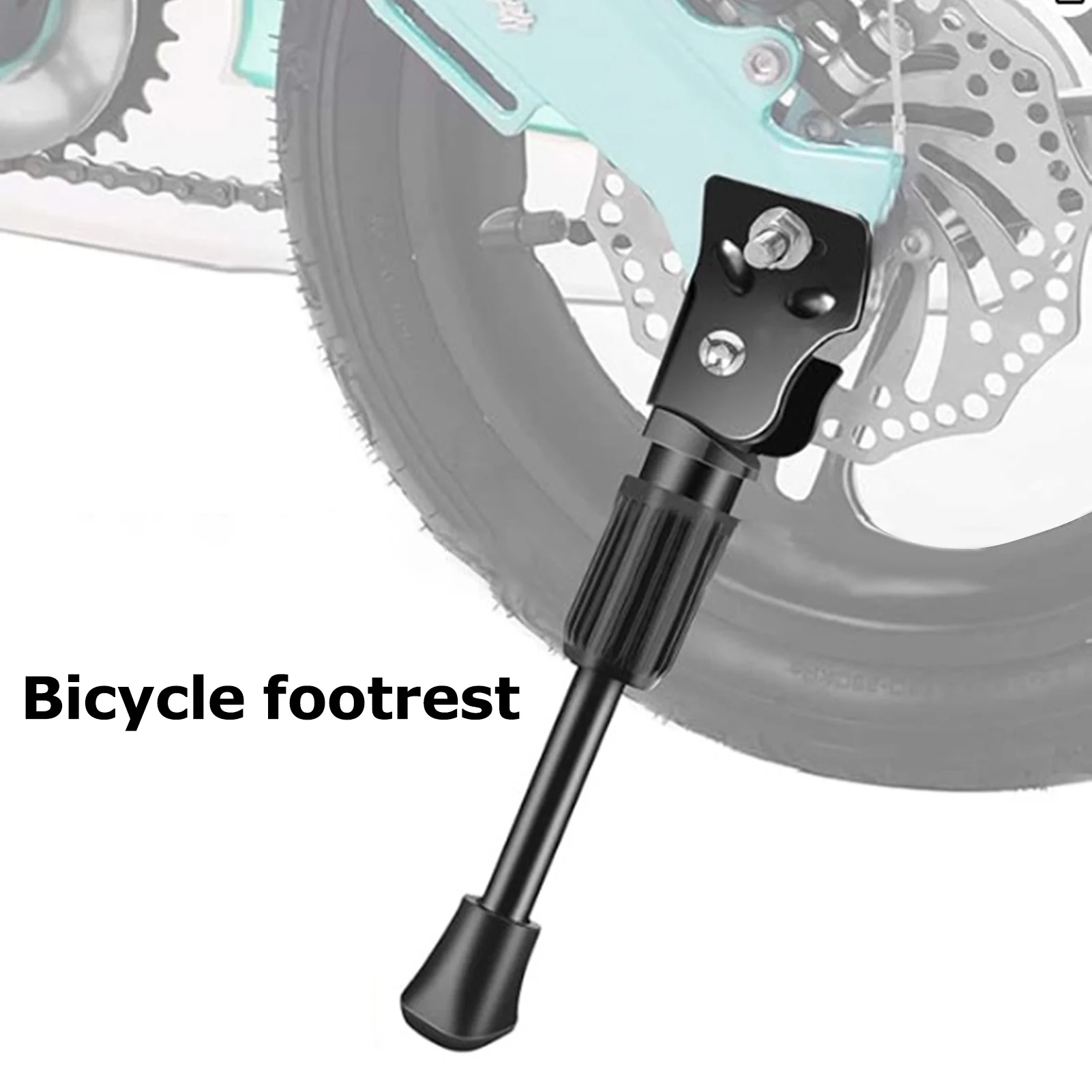 Mountain Bike Bicycle Foot Support Solid Color Bicycle Side Kick Stand Support for Mountain Bicycle Accessories