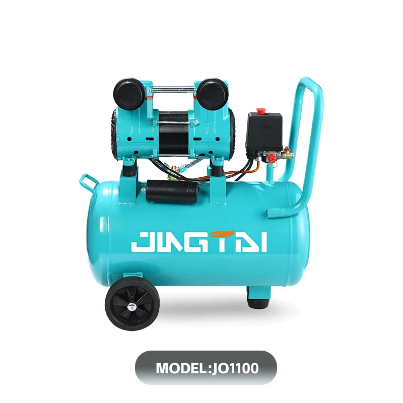 1.5HP 1.2KW Compressor de ar portátil industrial de alta velocidade e 2 pólos para pistola de pintura sem óleo