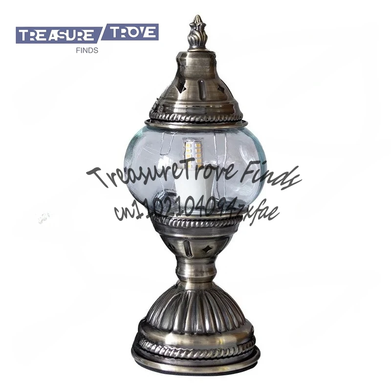 

DIY Turkish mosaic desk lamp material package parent-child interaction couple activities handmade