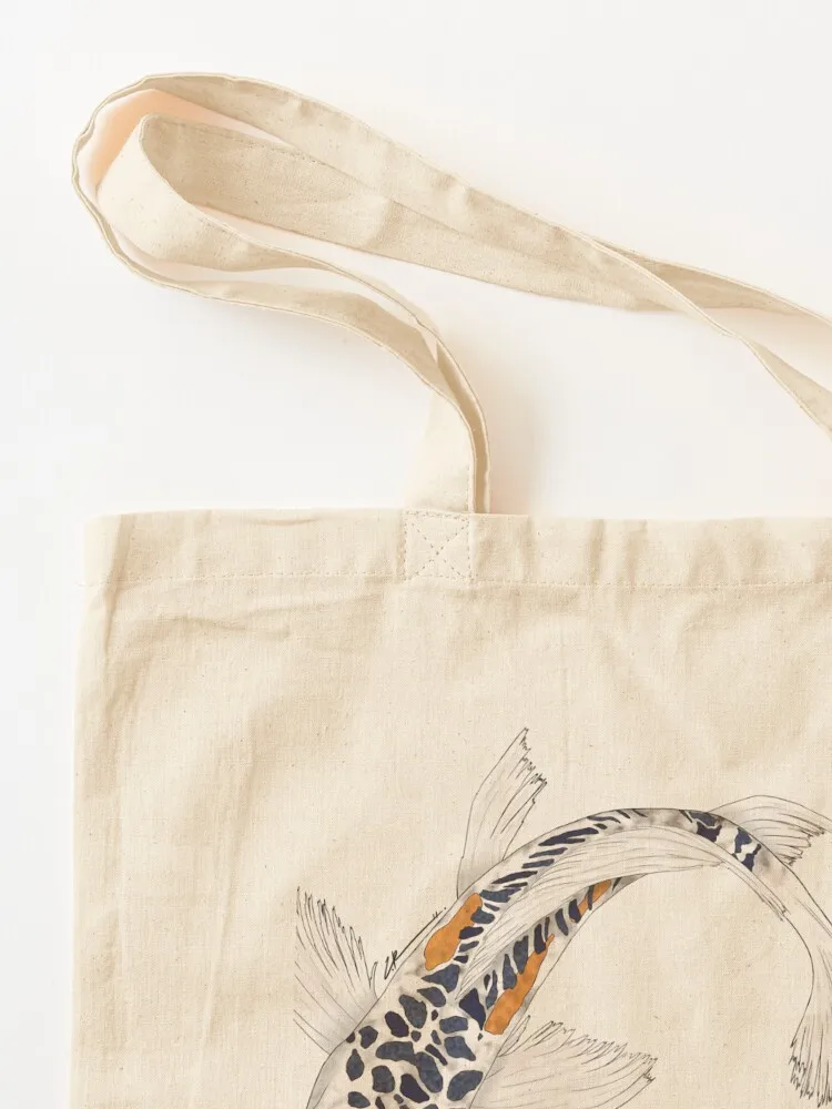 SNS- Koi Fish Tote Bag cute tote bag shopping bag logo tote bags cloth bags bags luxury women