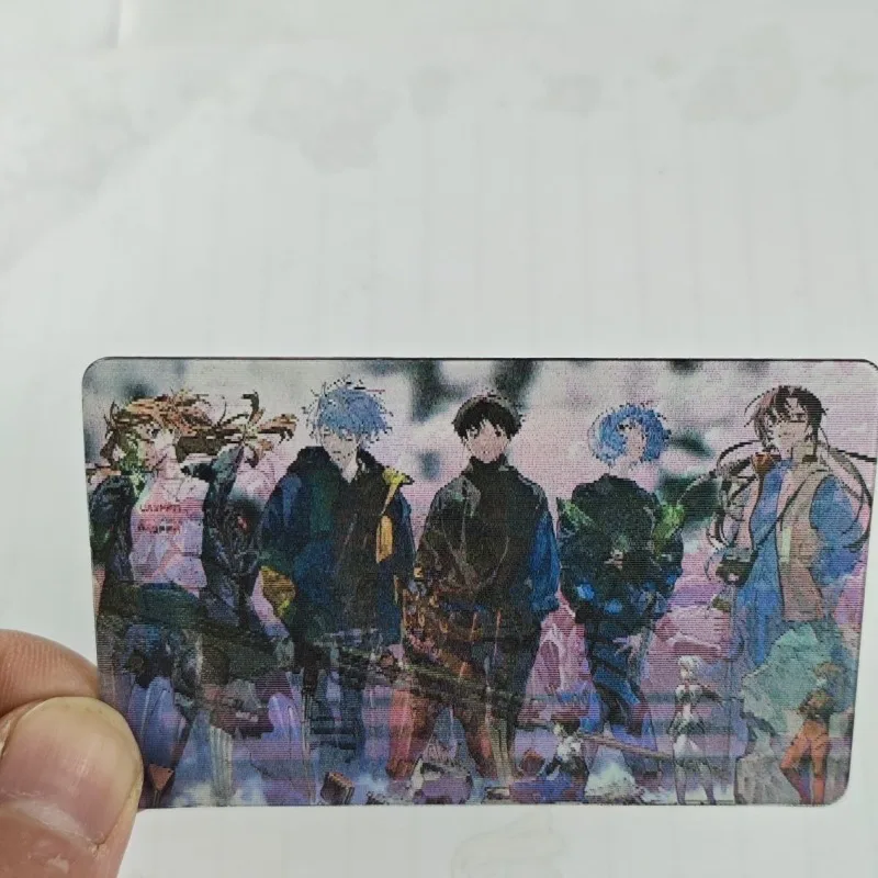 EVA Cards Shinji Rei Asuka Langley Soryu Anime Figures Cartoon Grating Card Bookmark Goods Toy Christmas Gifts Anime Merchandise view 3