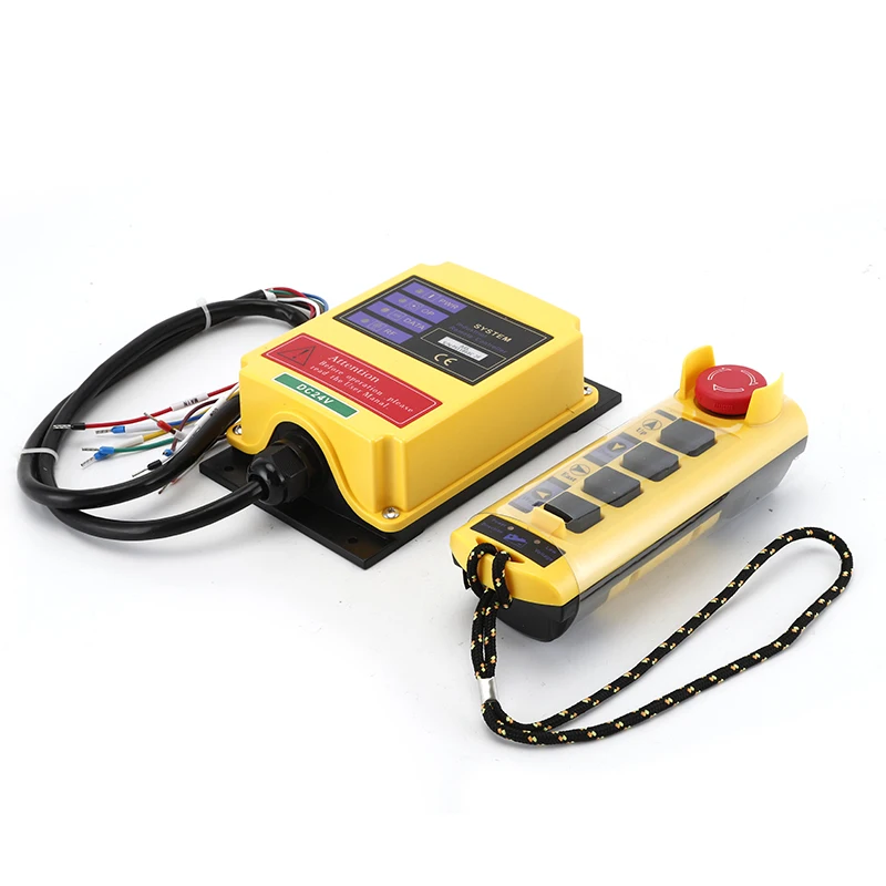 Imagem -02 - Controle Remoto Industrial Controle Hidráulico Levantamento Botões Única Velocidade Guindaste Controlador de Rádio 12v A4s
