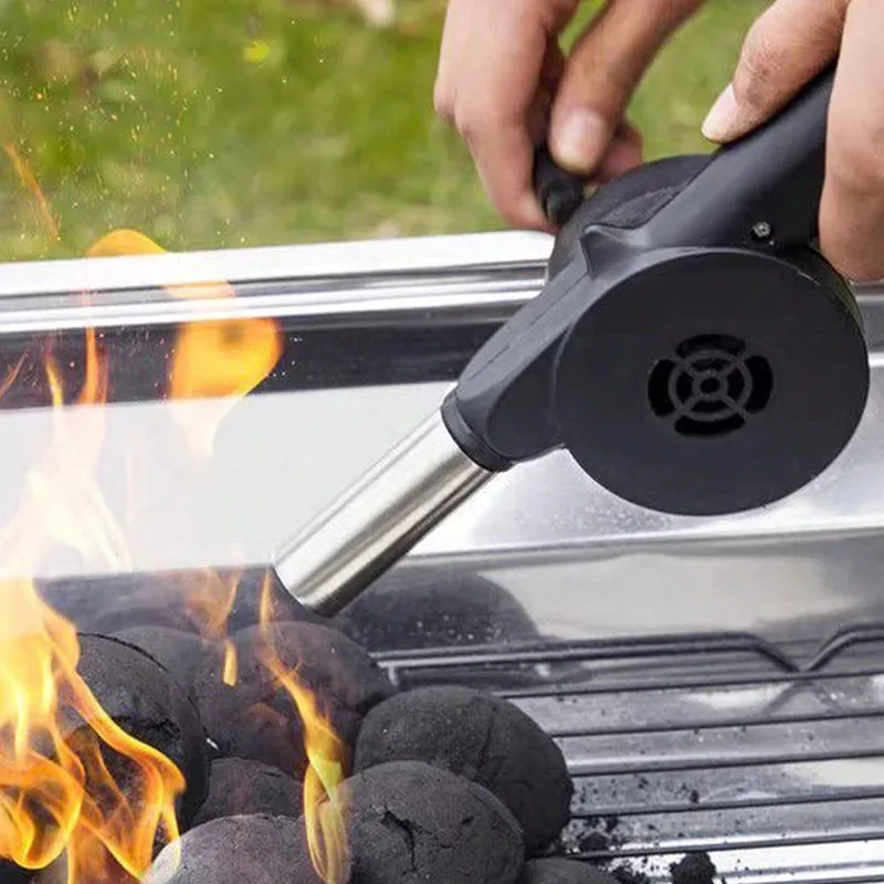 【Hot sales】 Portable Hand-Operated Blower for BBQ, Camping, and Fire Making-Effective and Easy-to-Use Stored Access