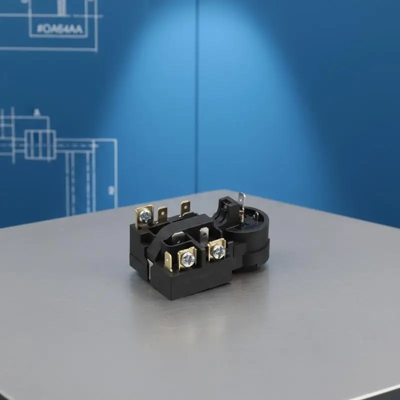 1pcs Refrigerator Starter Compressor Overload Protector Start Relay QP3-12A ForRefrigerator Accessories