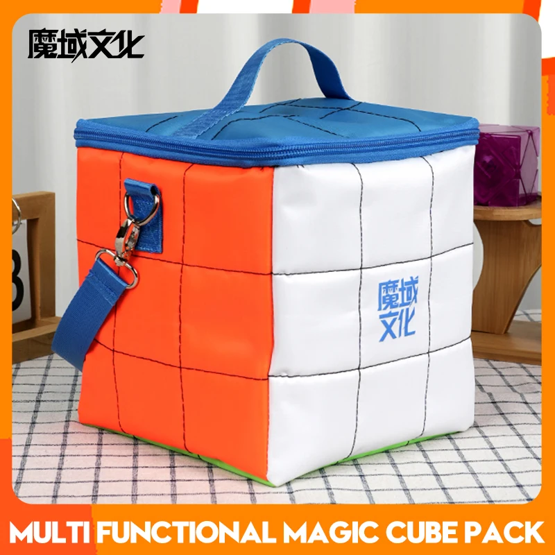 [CubeFun]MoYu Multi Functional Magic Cube Pack Organizer Bag Competition Receive Travel Leisure Handbag Children For Gifts