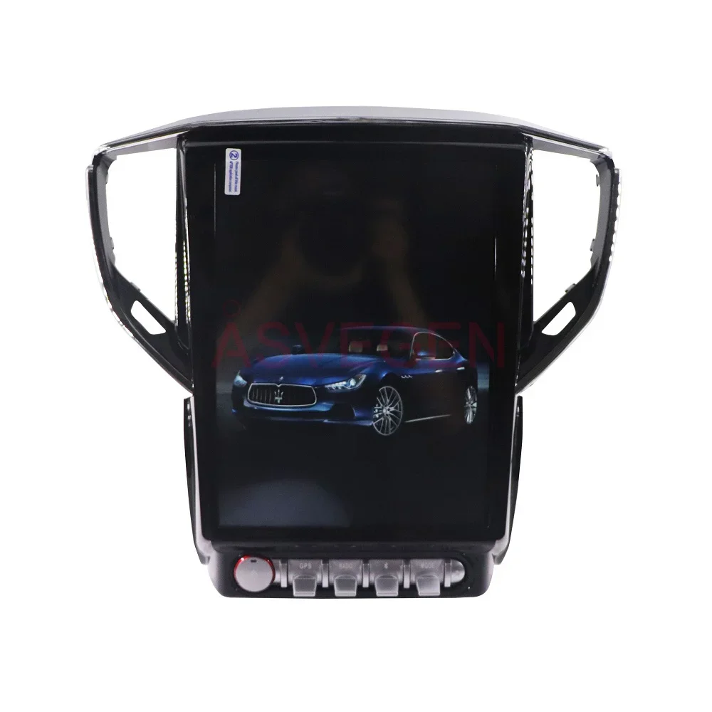 

12.1inch Vertical Screen Car DVD Player GPS Navigation For Maserati Ghibli 2014-2019