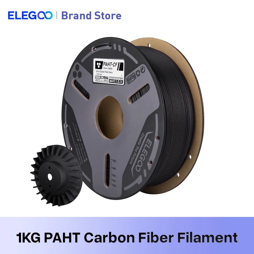 elegoo-carbon-fiber-paht-filament-175mm-black-1kg-corrosion-resistance-1kg-22lbs-spool-for-enclosed-fdm-printers