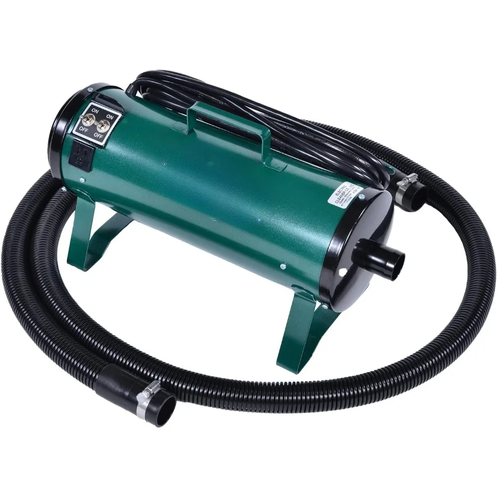 

Dog Blow Dryer, Hunter Green - Heavy Duty Durable Design with High Performance for Professional Grooming and Pet Owners At Home