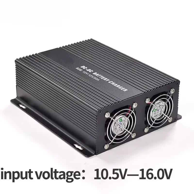 

12V 30A 60A RV Campers Ship DC-DC Charger with Bluetooth Automatic Smart Battery Charger Booster for Marine Boats Trucks