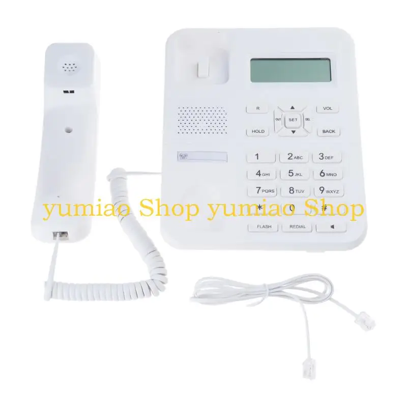 587B Corded Phone for Home/Office/Hotel Landline Telephone with Speakerphone Caller