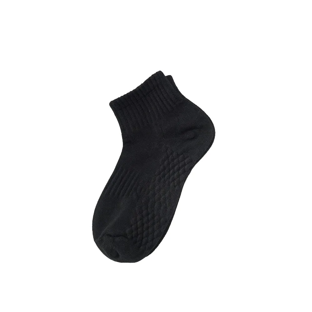 New Cotton Low Cut Socks Sweat Absorbing Anti-Odor Short Sports Socks Thick Sole Breathable Mesh Casual Socks Business Wear