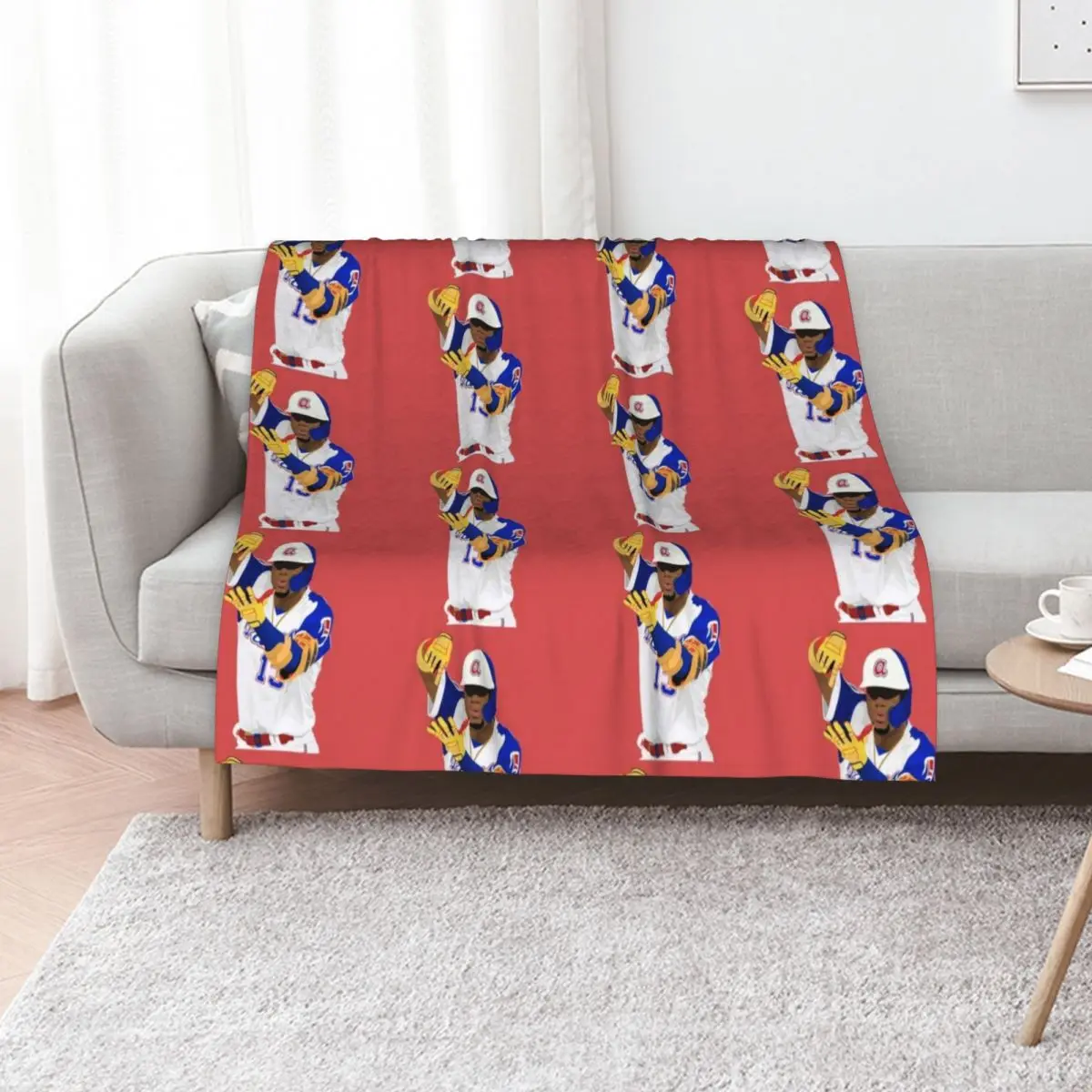Ronald Acu?a Jr. - Mix It Up Throw Blanket Designers manga Luxury St Decoratives Vintage warm for winter Blankets