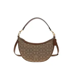 Coach Women's Fabric Leather Shoulder Crossbody Handbag Co997