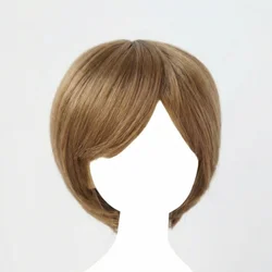 JD081 1/12 1/8 1/6 1/4 1/3 Synthetic Mohair Doll Accessories  Short Girlish Cut Lati White&Yellow OB11 YOSD MSD SD BJD Wigs
