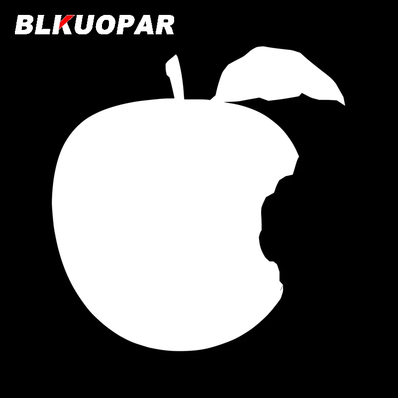 BLKUOPAR สำหรับ Apple สติกเกอร์รถตลกง่าย Decals รถ Assessoires Campervan ตู้เย็นครีมกันแดดกันน้ำตกแต่งตลก