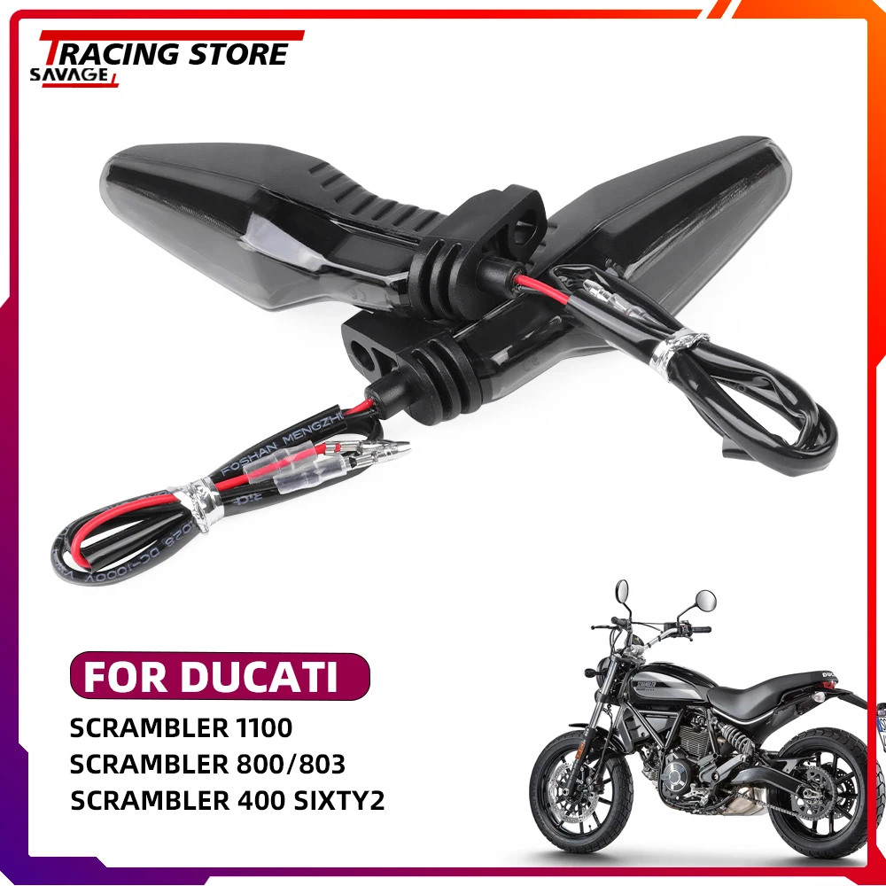 

Motorycle Turn Signal Light Indicator Flasher For DUCATI Scrambler 1100 Special Sport Dark Pro 800/803 Icon Classic 400 Sixty2