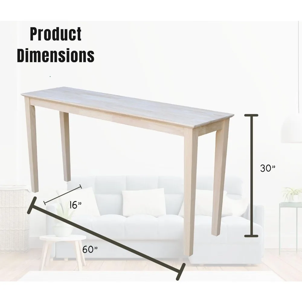 Tabela do console, 60 dentro, Unfinished