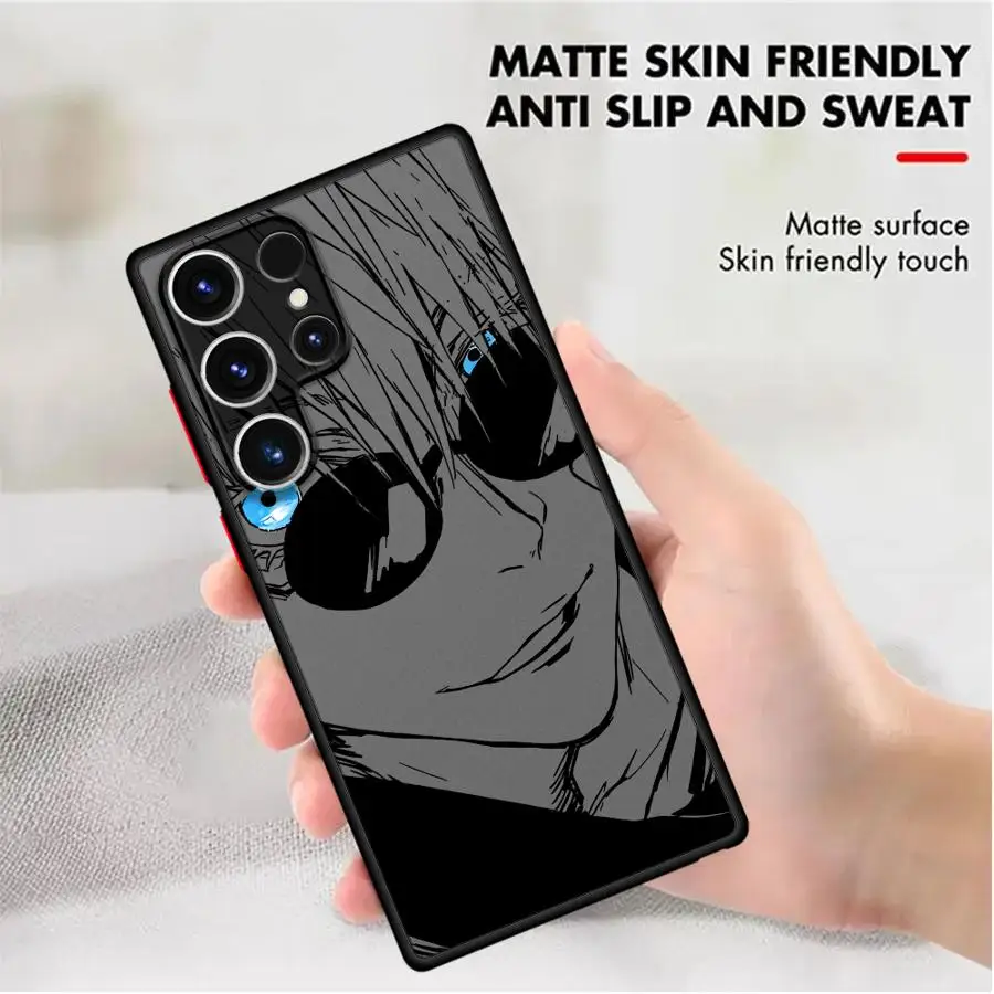 Anime Sukuna Jujutsus Kaisen Soft Edge Phone Case for Samsung Galaxy S23 FE S22 Plus S23Ultra S20 FE S22 S20 S25 S21 S25Plus S24 - náhled 5