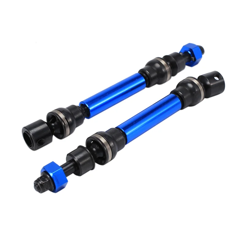 4Pcs Metal Steel Front and Rear Drive Shaft CVD for Arrma 1/10 Typhon SENTON Granite VORTEKS Big Rock Upgrade Parts,2