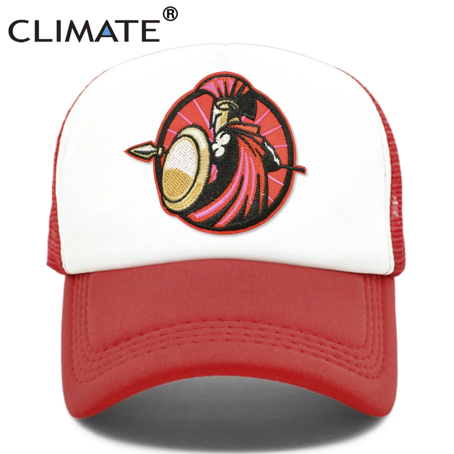 Rome Trucker Cap Man Baseball Cap Sparta Roman Soldiers Cap Cool Summer Cap Gladiator Mesh Cool Hat for Men Adult