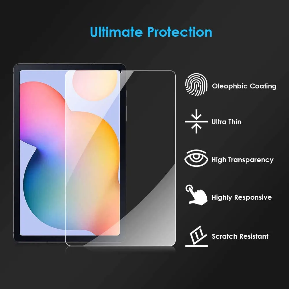 2Pcs Gehärtetem Glas für Samsung Galaxy Tab A7 Lite T220 T225 8.7 "9H Anti-fingerprint Volle film Tablet Abdeckung Screen Protector