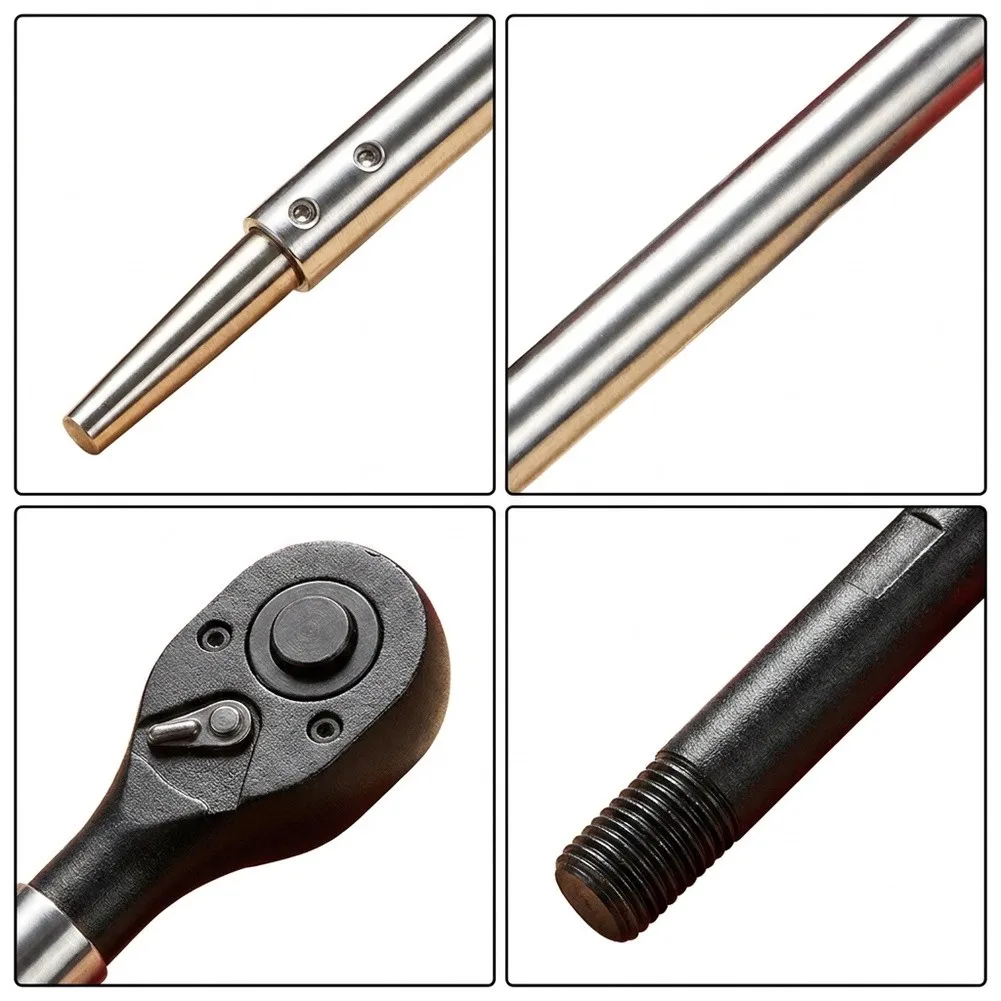 360 Degree Rotating Ratchet Wrench For Truck Tie Down Strap Tensioning Tool Chrome Vanadium Steel Hand Equipment