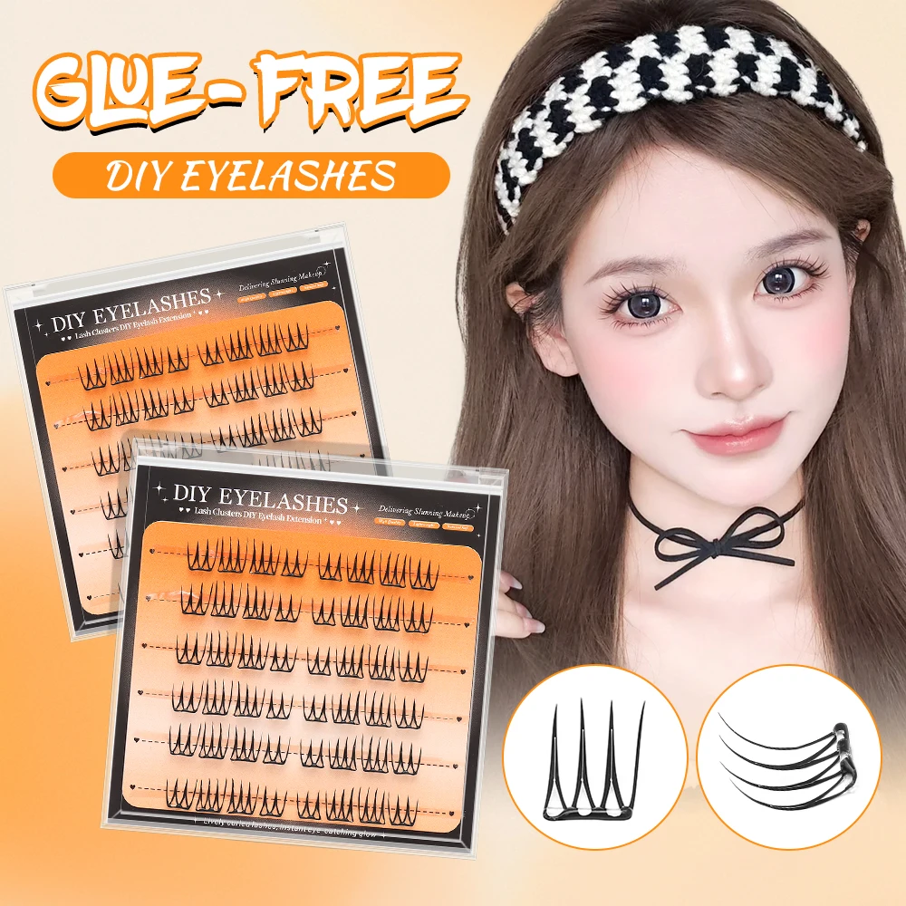 Asian Cosplay Anime - 6/10/24 paires de cils manga avec