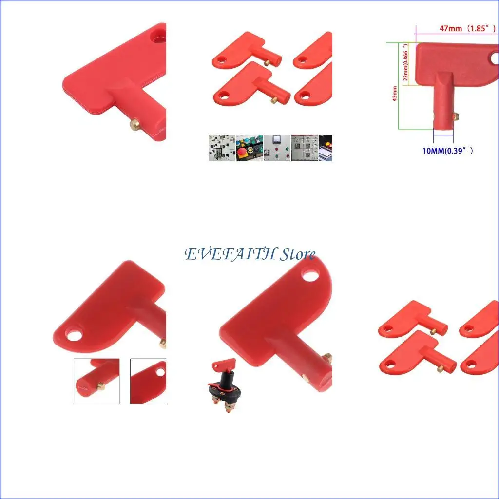 

124B Автомобильный батарея выключателя изолятора выключателя запасных клавиш