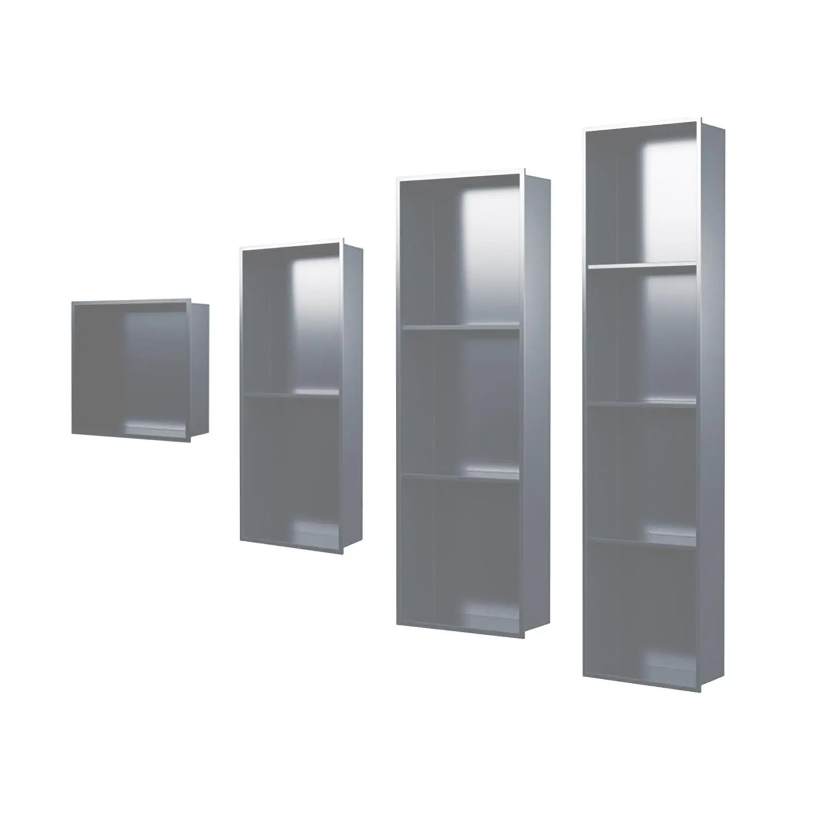 Wall Niche Wall Niche Insert Wall Cabinet Modern Shower Recess Shower Niche for Bathroom Closet Hotel Shampoo Bottle Toiletry